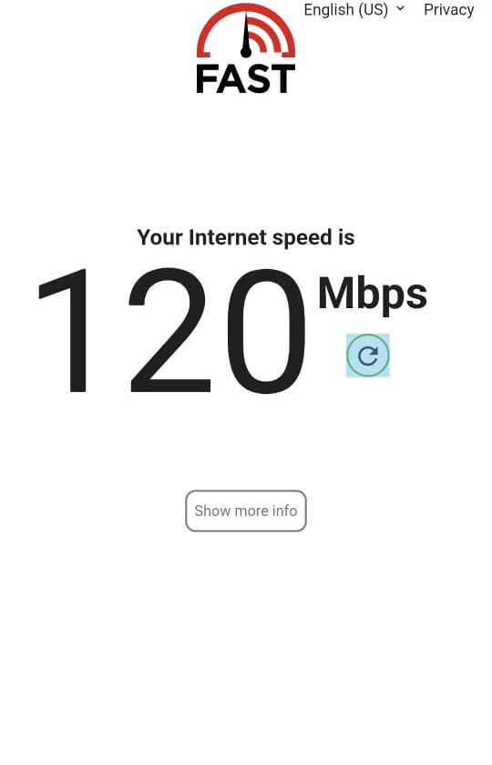 Networking speed test verification in Huni Valley
